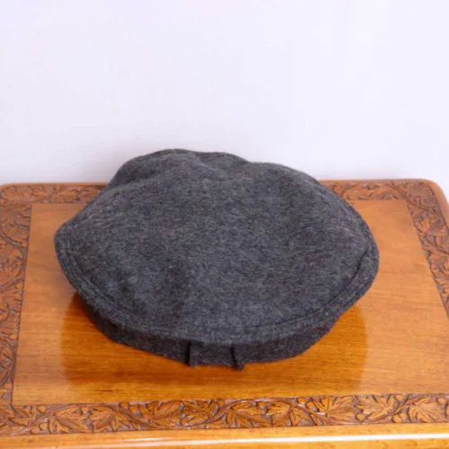 Dark grey Pakol Cap afghanistani 01