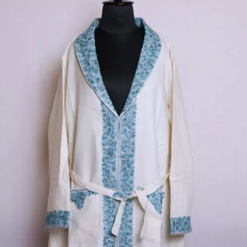 Dressing gown embroidery kashmiri 20241003 11