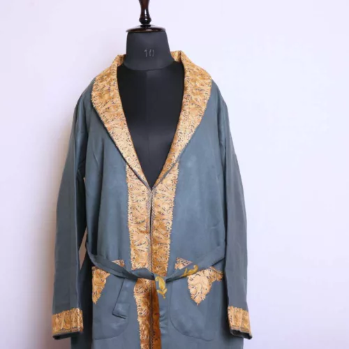 Dressing gown embroidery kashmiri 20241003 19