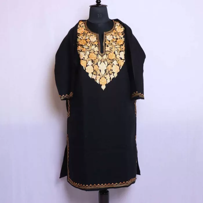 Kashmiri feran dress female winter 15 2 jpg