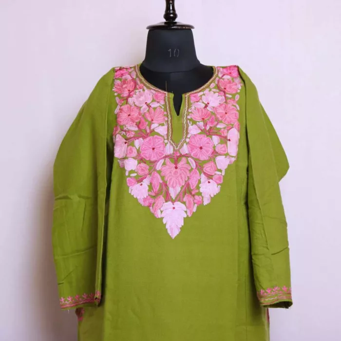 Kashmiri feran dress female winter 20 jpg