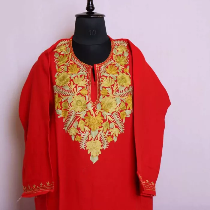 Kashmiri feran dress female winter 26