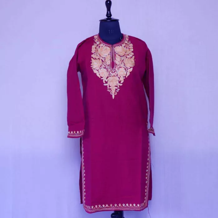 Kashmiri firankurta female pink 20241011 03 jpg