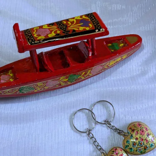 Kashmiri paper machie keychain clutch27