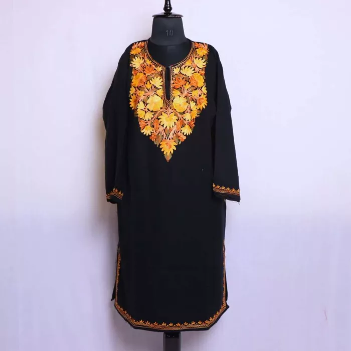 Kashmiri pheran dress female winter 34 jpg