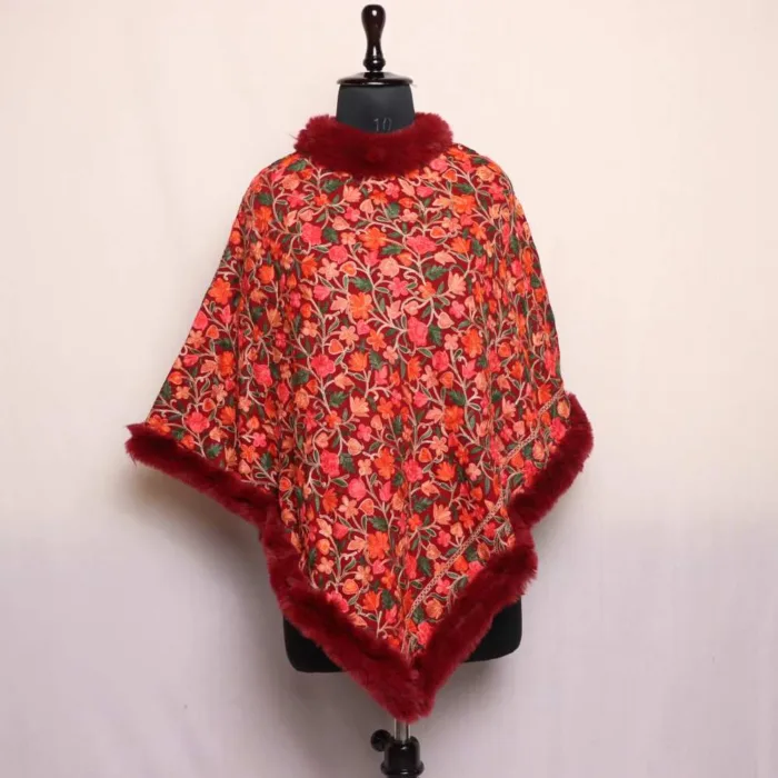 Kashmiri poncho designs 03