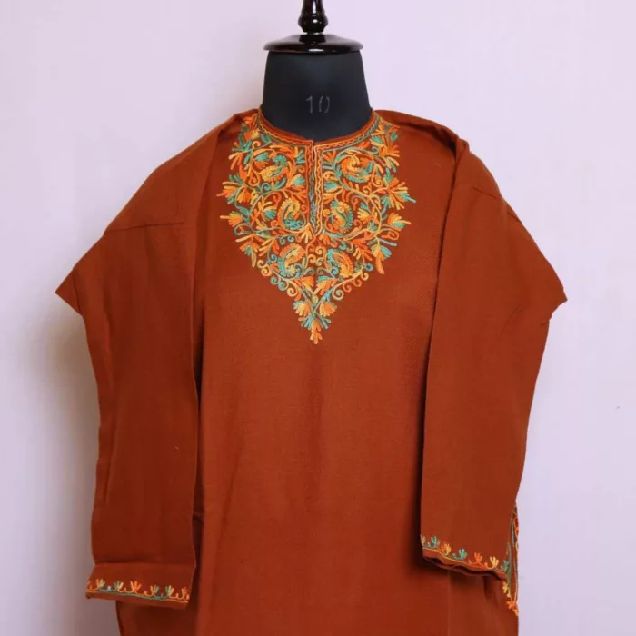 Kashmiri short pheran for ladies new 14 jpg