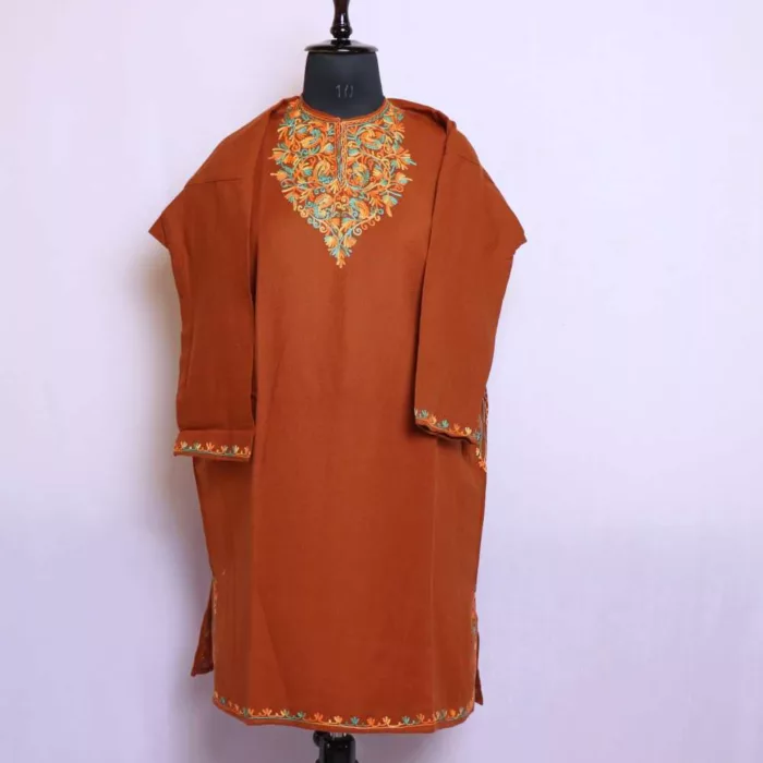 Kashmiri short pheran for ladies new 15 jpg