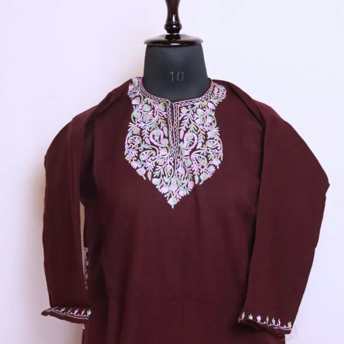 Kashmiri short pheran for ladies new 20 jpg