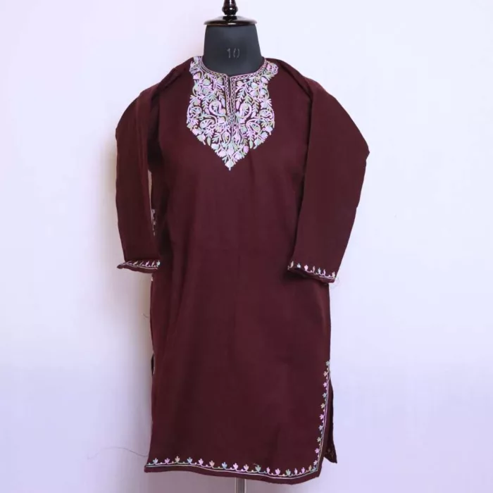 Kashmiri short pheran for ladies new 21 jpg