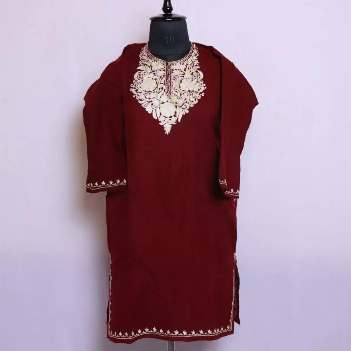 Kashmiri short pheran for ladies new 30 jpg