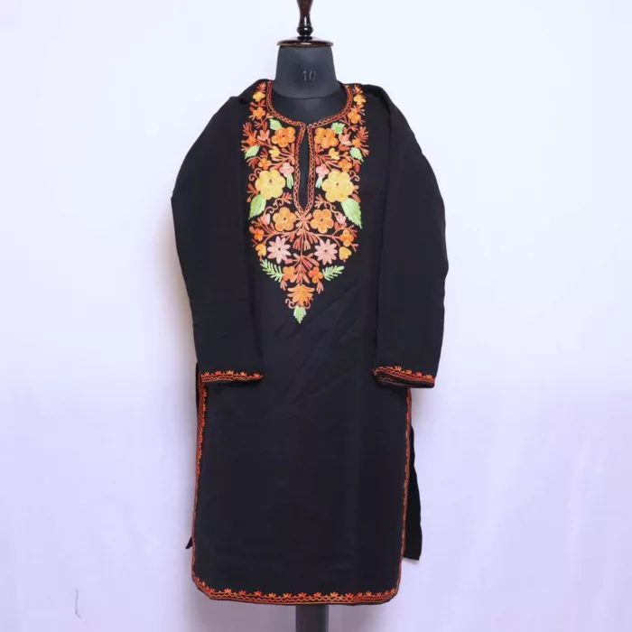 Kurtas Woolen Online female budget friendly kashmiri 07 jpg