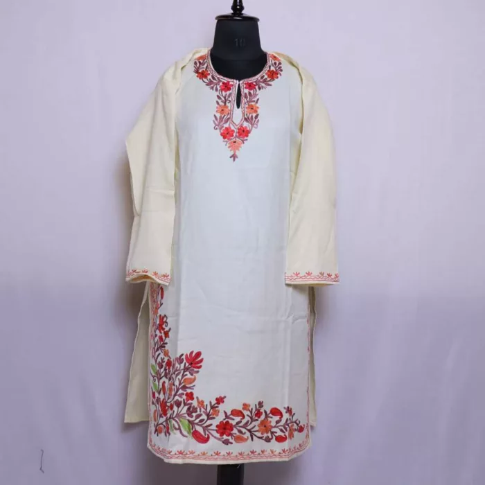 Kurtas Woolen Online female budget friendly kashmiri 25 jpg