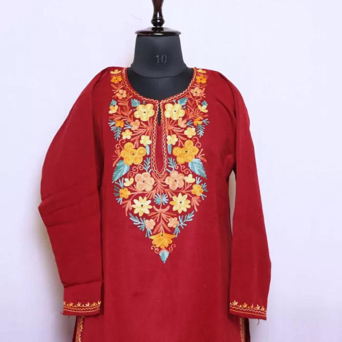 Kurtis Woolen Online female budget friendly kashmiri 21