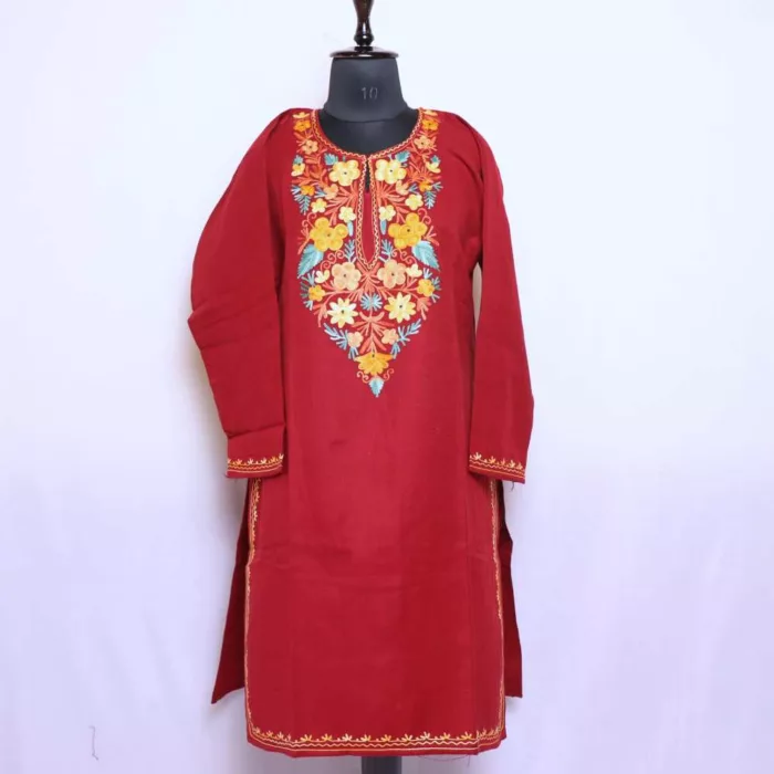 Kurtis Woolen Online female budget friendly kashmiri 22 jpg