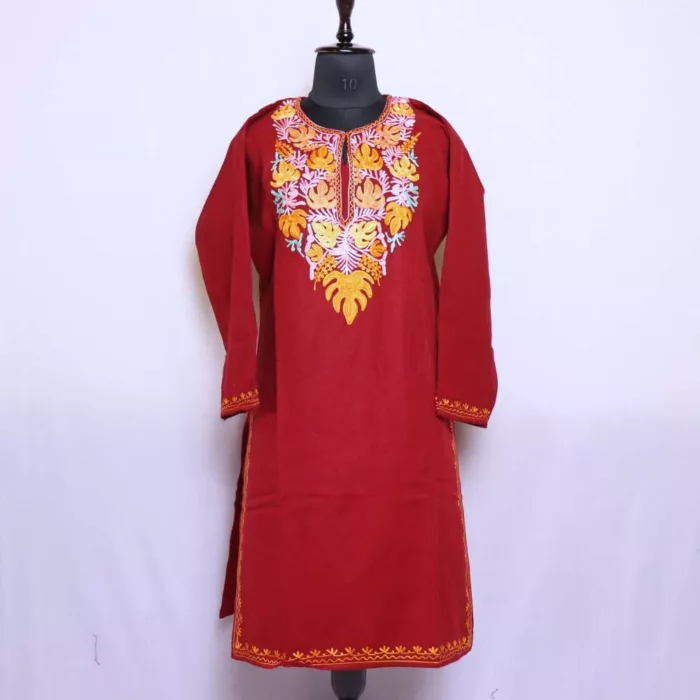 Kurtis Woolen Online female budget friendly kashmiri 28 jpg