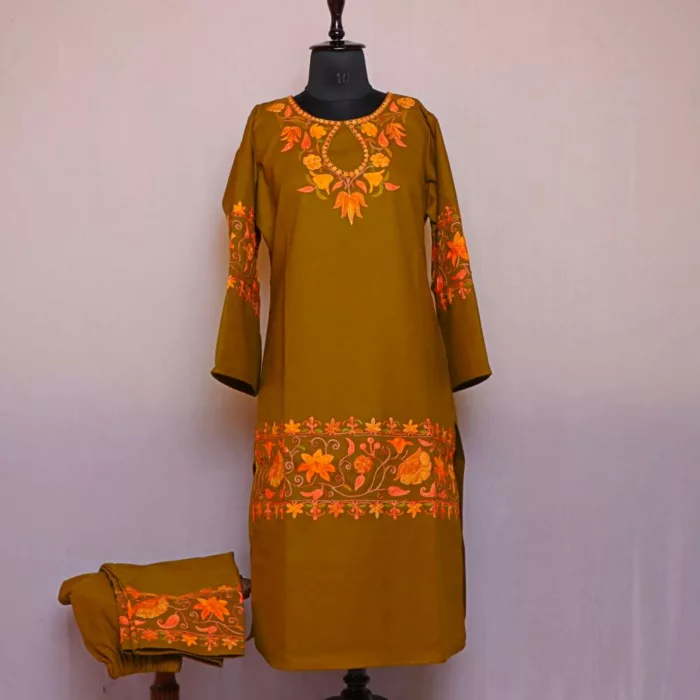 Woolen coord sets kashmir embroidery aari 20241006 03 jpg