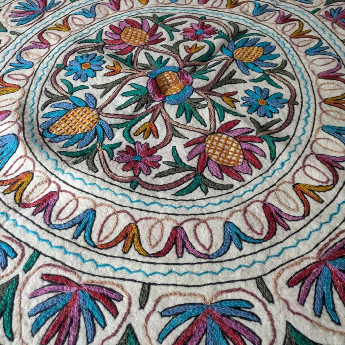 big flower rug