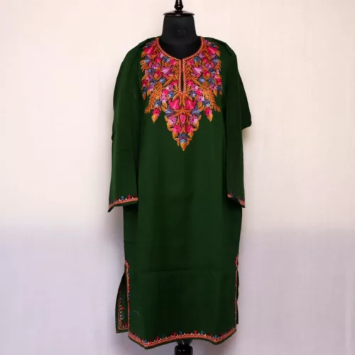 dark green aari pheran 2