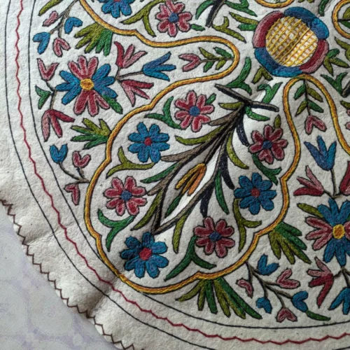 embroidery rug jammu kashmir