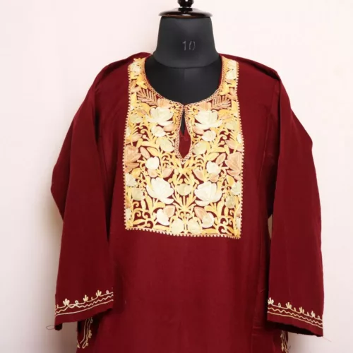 pheran kashmir design new 35