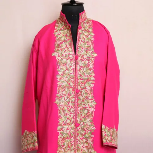 pink cashmilon jacket aari 2