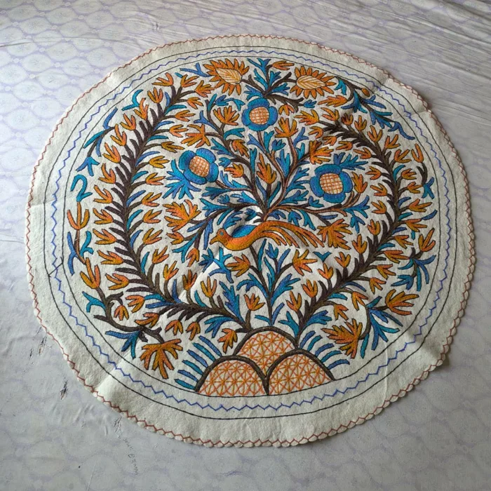 round namda rug wool jpg