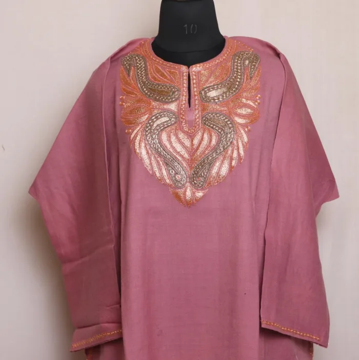 tilla pheran dress kashmiri raffal wool gyawun 11 jpg