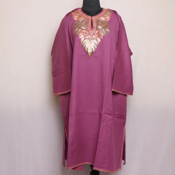 tilla pheran dress kashmiri raffal wool gyawun 16 jpg