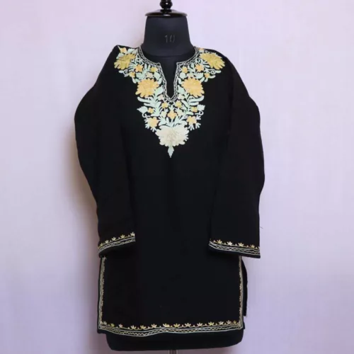 woolen short kashmiri kurta online 20241015 28