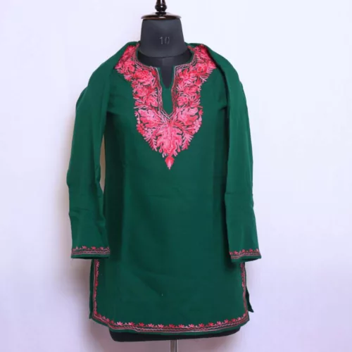 woolen short kashmiri kurta online 20241015 37