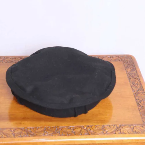 Black Pakol Cap afghanistani 01