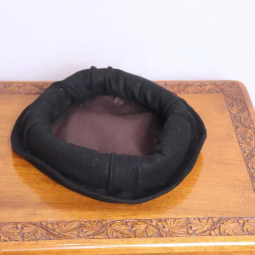 Black Pakol Cap afghanistani 04