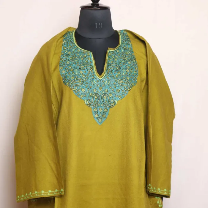 Kashmiri Feran Dress with embroidery buy 02