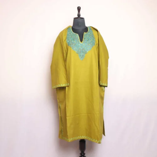 Kashmiri Feran Dress with embroidery buy 03