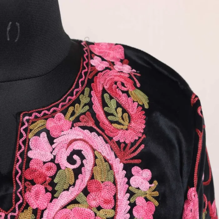 Kashmiri Feran Dress with embroidery buy 16