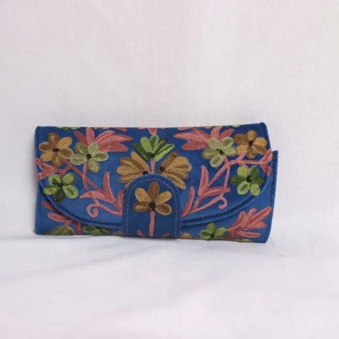 Kashmiri embroidery wallet 07