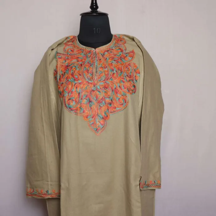 Kashmiri feran with embroidery 18