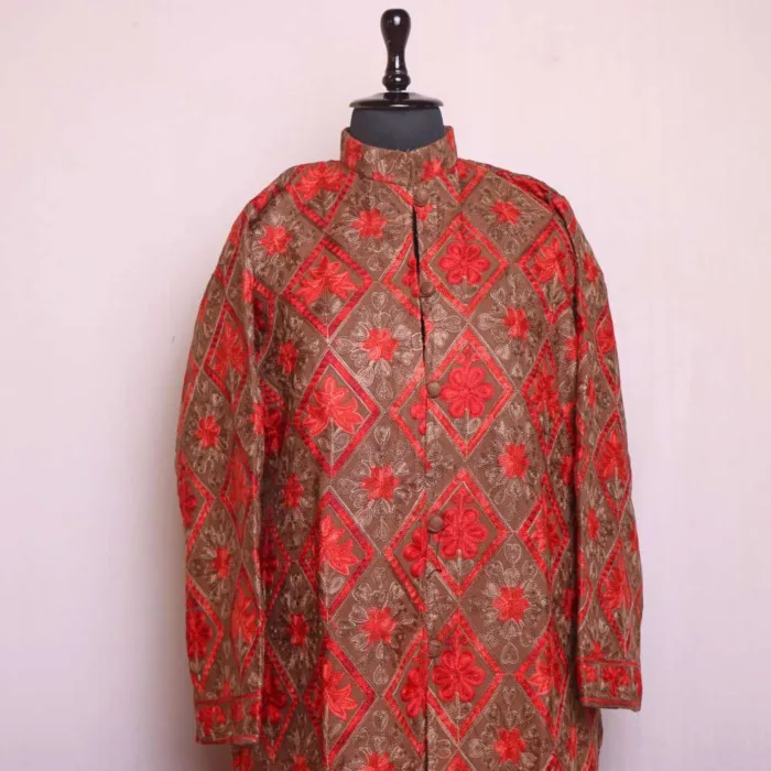 Kashmiri jacket coat with embroidery BA 08