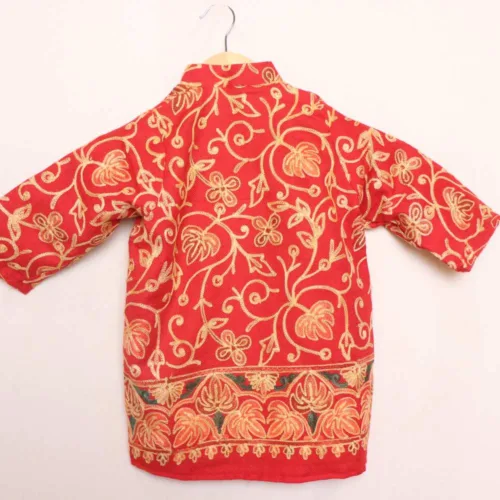 Kids Kashmiri coat dress 10