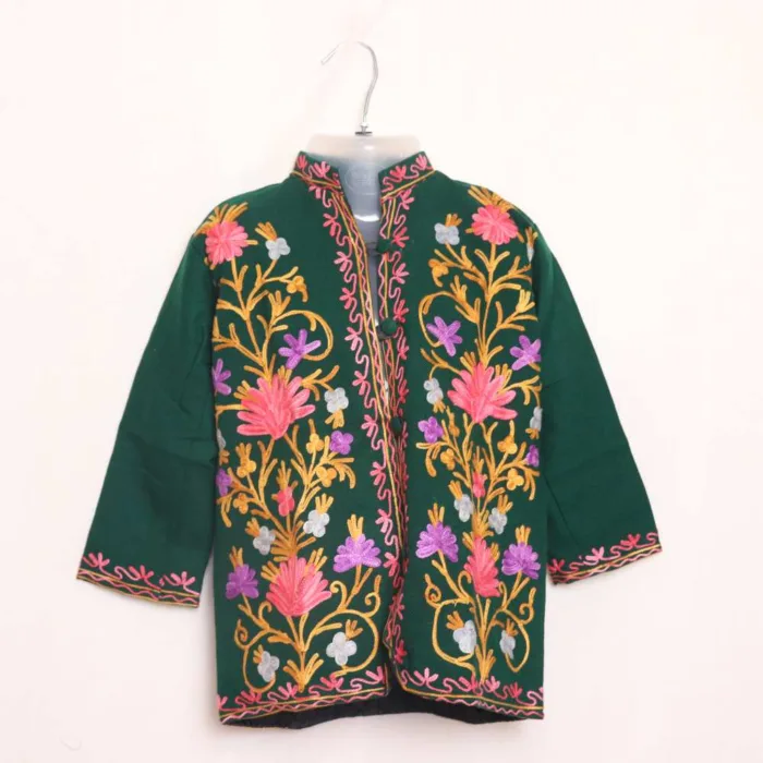 Kids Kashmiri coat dress 21