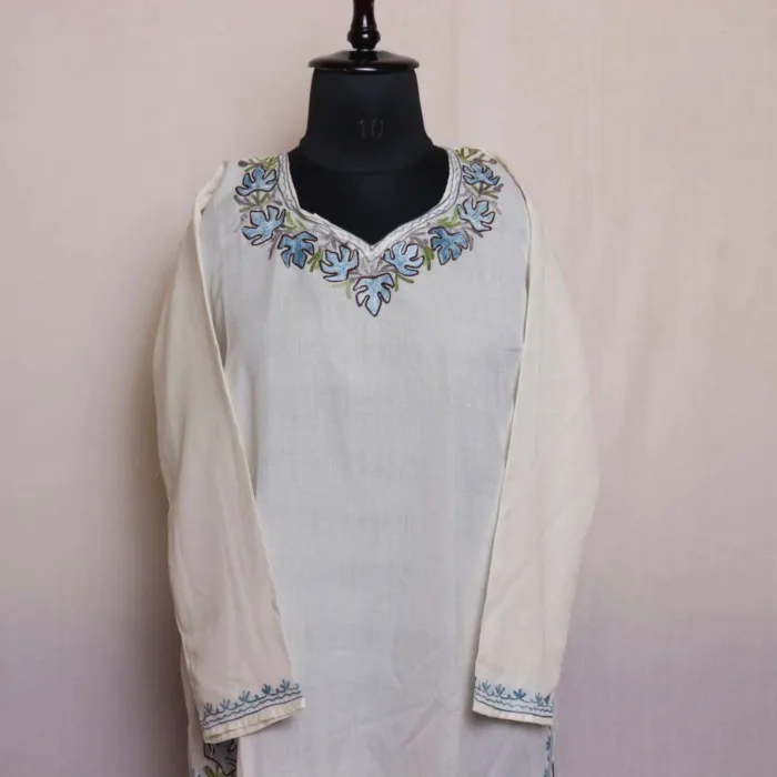 Kurtis from Kashmiri with embroidery 02 jpg