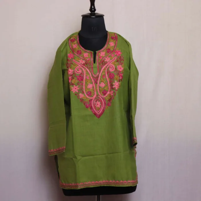 Kurtis from Kashmiri with embroidery 09 jpg