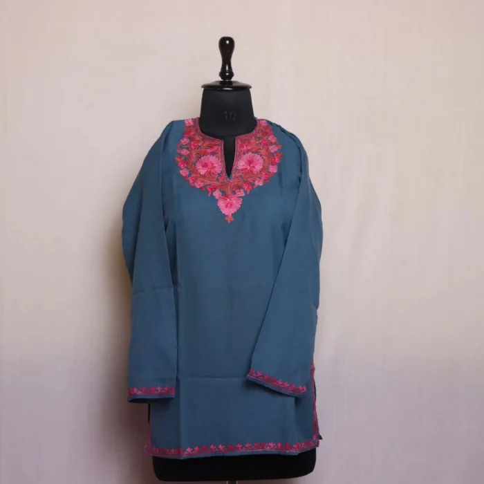 Kurtis from Kashmiri with embroidery 12 jpg