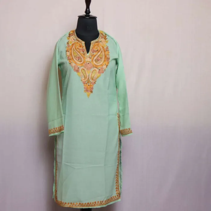 Kurtis from Kashmiri with embroidery 18 jpg