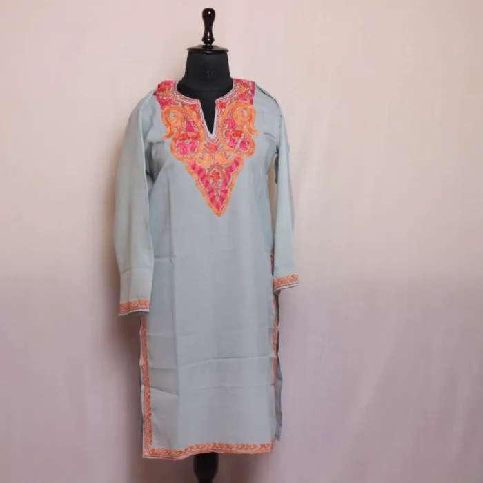 Kurtis from Kashmiri with embroidery 24 jpg