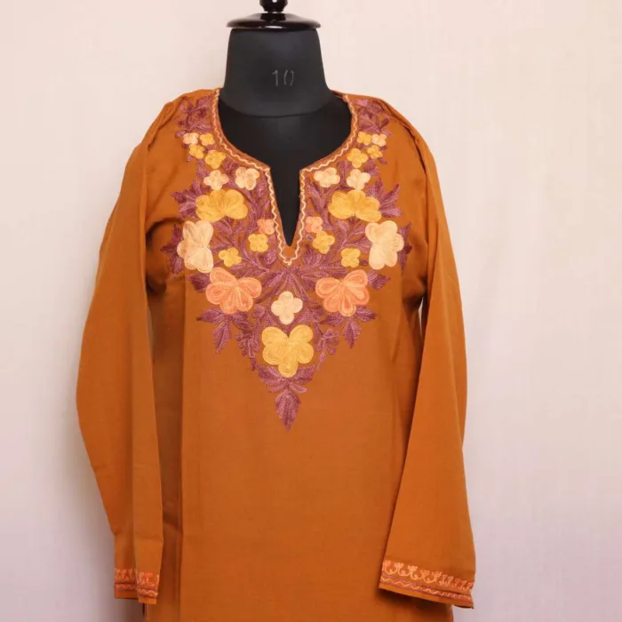 Kurtis from Kashmiri with embroidery 35 jpg