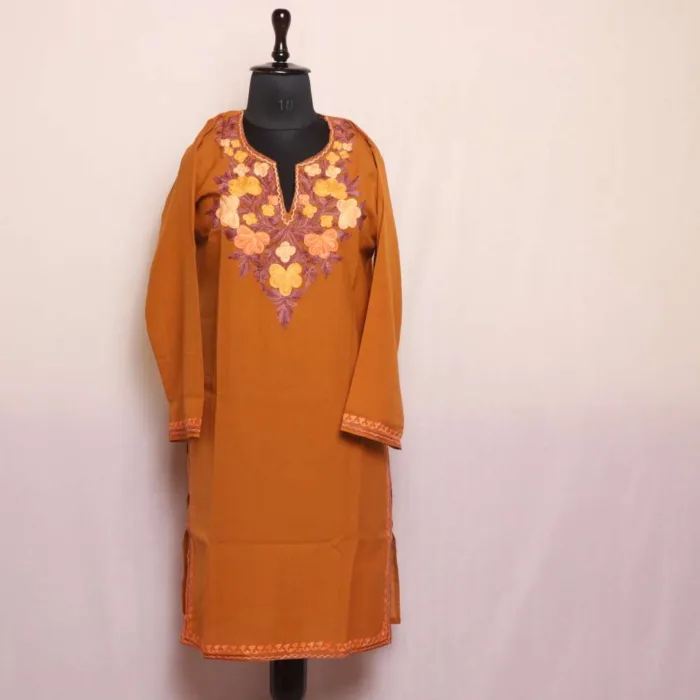 Kurtis from Kashmiri with embroidery 36 jpg