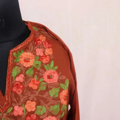 Kurtis from Kashmiri with embroidery 37