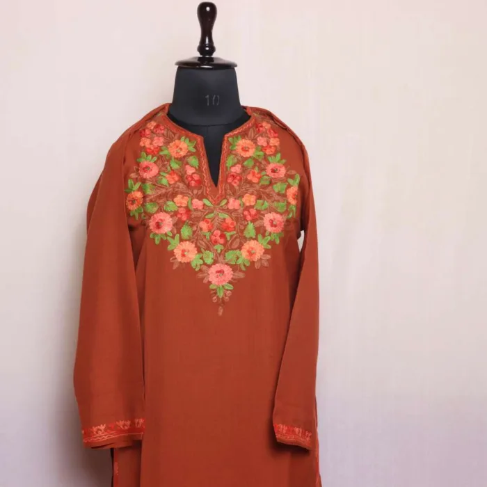 Kurtis from Kashmiri with embroidery 38 jpg